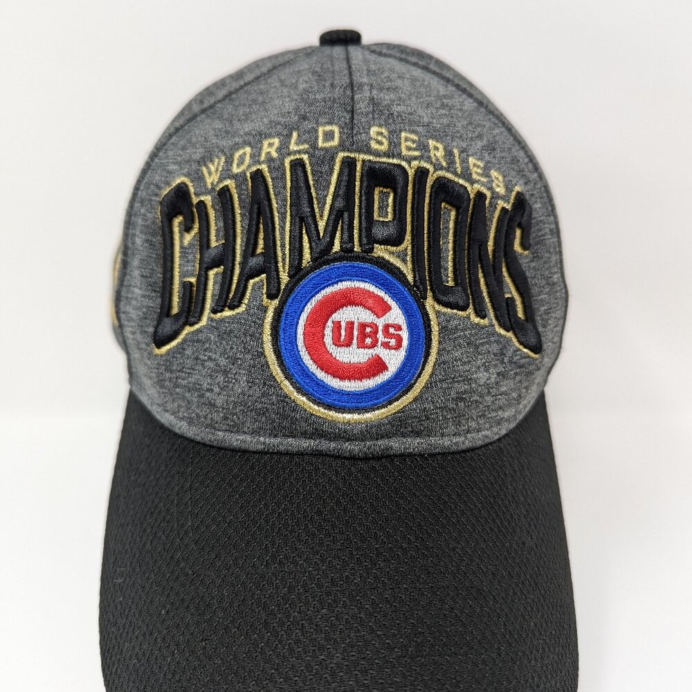 Authentic Collection Official Chicago Cubs 2016 World Series Championship Hat